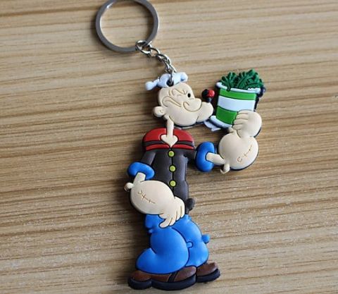 Schlüsselanhänger - Popeye der Seemann