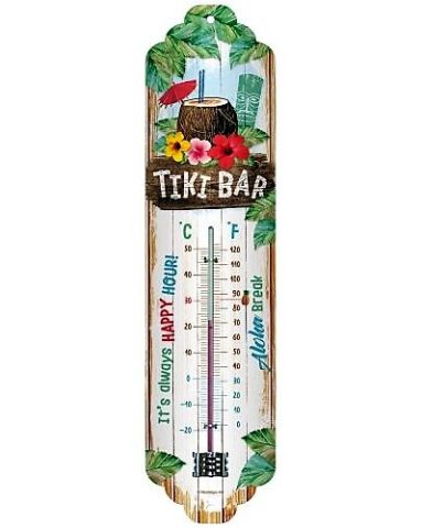 Vintage Thermometer - Tiki Bar
