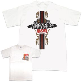 MOON EYES T-Shirt  Tm471 / Rod & Surf