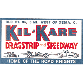 Vintage Race Sticker - Kil Kare