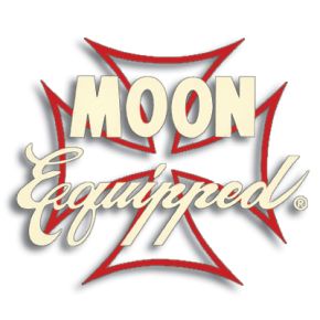 Race Sticker  St - MOON Equipped Iron Cross /Ivory with Red
