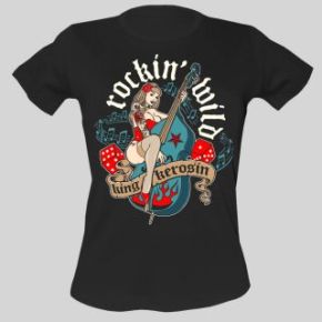 King Kerosin Girls T-Shirt - Rockin Wild