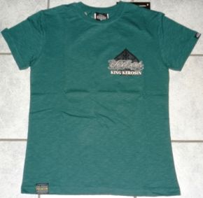 King Kerosin Slub Jersey T-Shirt - Lost Souls-grün