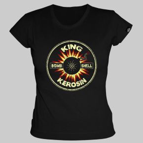 King Kerosin Vintage T-Shirt - Bomb Shell / black