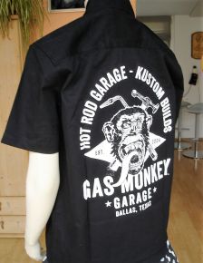 Gas Monkey Garage Worker Shirt - Torch & Hammer