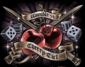 Rumble59 Girls T-Shirt /Cherry Girl