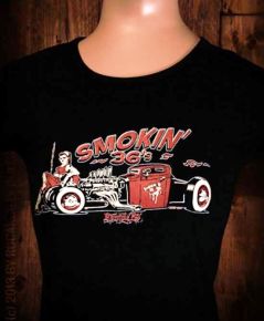 Rumble59 Girls T-Shirt / Smokin`36