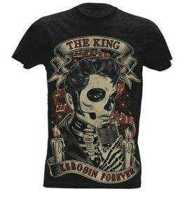 King Kerosin Slub Jersey T-Shirt - King Kerosin Forever / schwarz