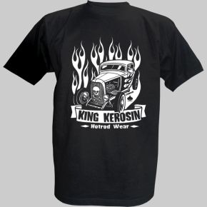 King Kerosin T-Shirt - Hotrod Wear“