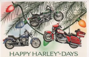 X-Mas Cards Motorcycle  X - 433