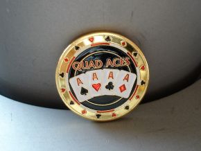 Poker Card Guard - Quad Aces