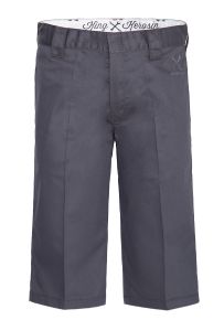 Workwear Shorts Oil Washed - grau