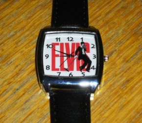 Armband Uhr - Elvis / Rote ELVIS Schrift