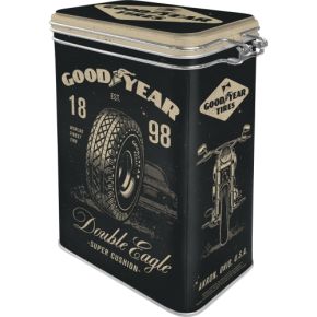 Steel Tin Clip Top Boxes - Goodyear / Motorcycle