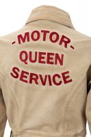 Workwear Kleid von Queen Kerosin - Motor Queen Service / beige