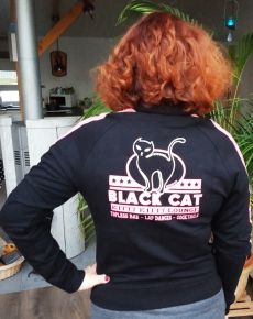 King Kerosin Sport Jacke -  Black Cat