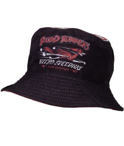 Bucket Hat von King Kerosin - Roadrunner / Schwarz-Rot