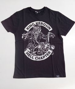 King Kerosin Regular T-Shirt / Hell Chapter - Schwarz