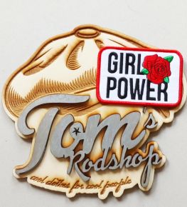 Patch - Girl Power / Red Roses
