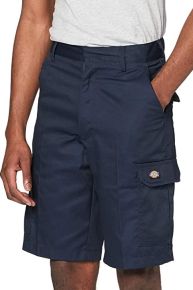 Worker Shorts von Dickies - Redhawk / Navy Blau