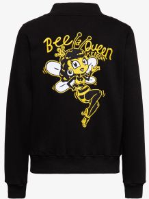 College Jacket - Bee a Queen / schwarz