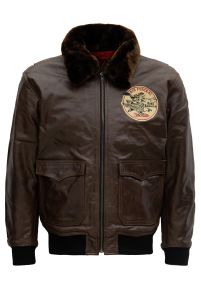 Vintage Pilotjacket - AIR FORCE 42 / Vintage Brown