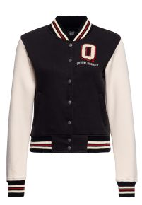 College Jacket - Q / Blanko / Schwarz & Weiss