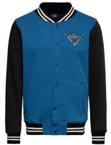 College Jacket - Speed King / Blau-schwarz