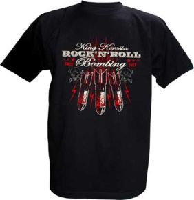 King Kerosin T-Shirt - Rock`n`Roll Bombing