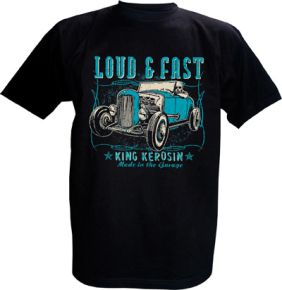 King Kerosin T-Shirt - Loud & Fast“ 7