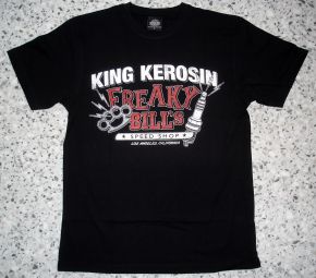 King Kerosin Regular T-Shirt black / Freaky Bill`s