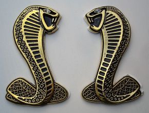 Seiten Emblem - Cobra / bronce