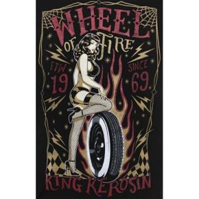 King Kerosin Regular T-Shirt / Wheel of Fire